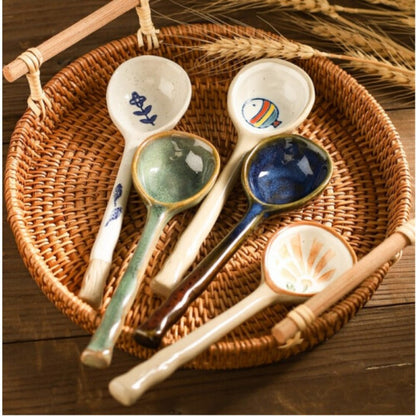 Ceramic Soup Spoon