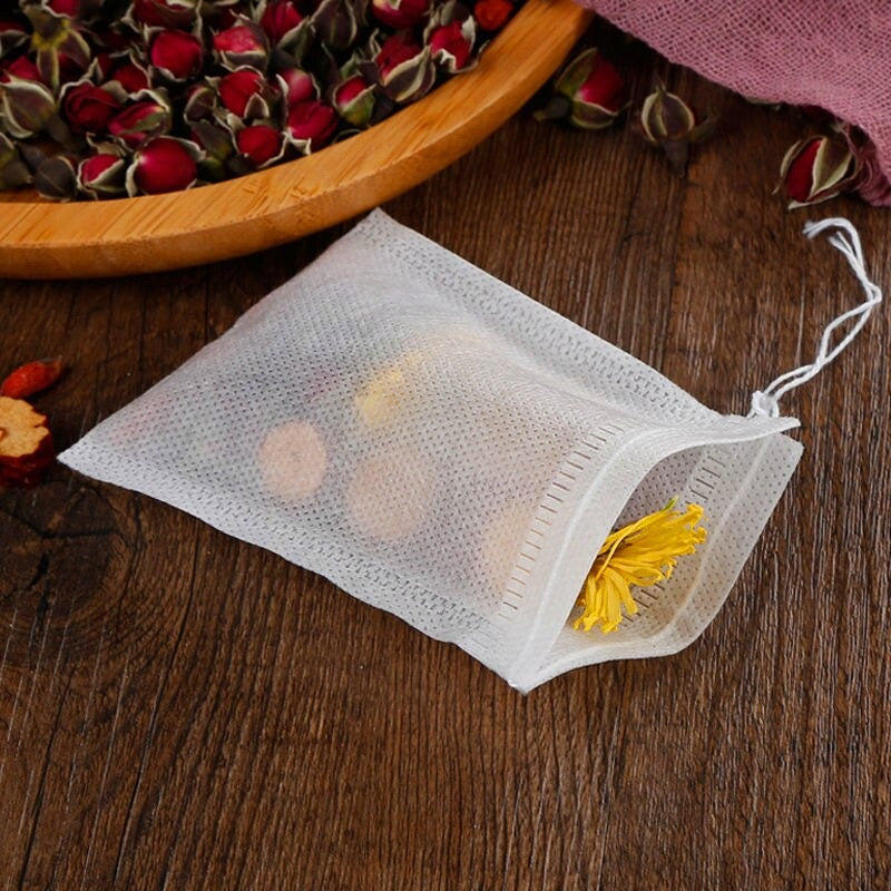 Disposable Tea Bags With String