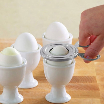 Stainless Steel Convenient Hard-Boiled Egg Shell