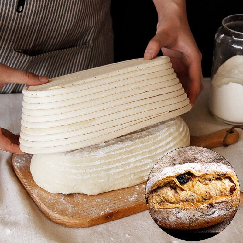 Oval Shaped Dough Proofing Basket