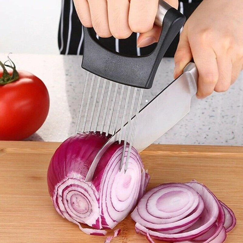 Easy  Steel Onion Needle With Cutting