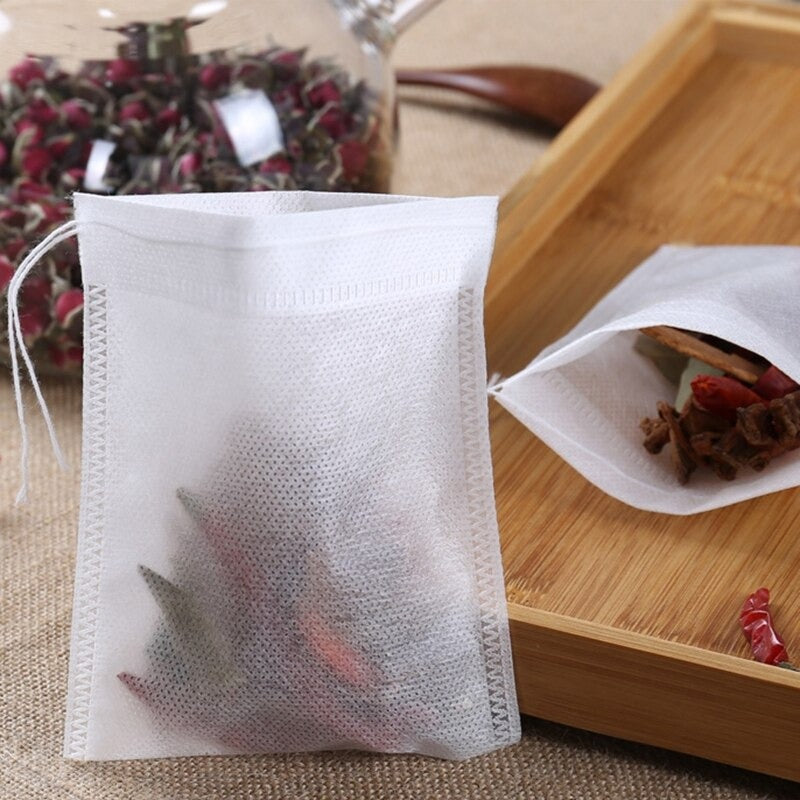 Disposable Tea Bags With String