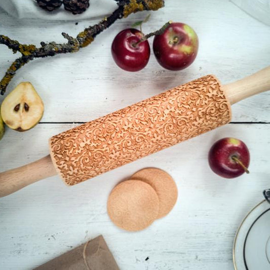 Damascus Patterned Rolling Pin