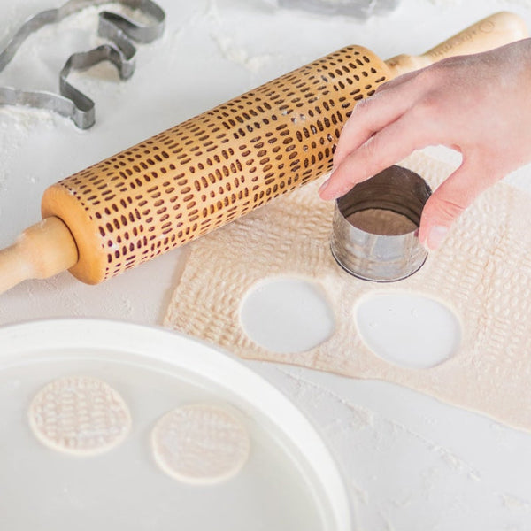 Dotted Patterned Rolling Pin