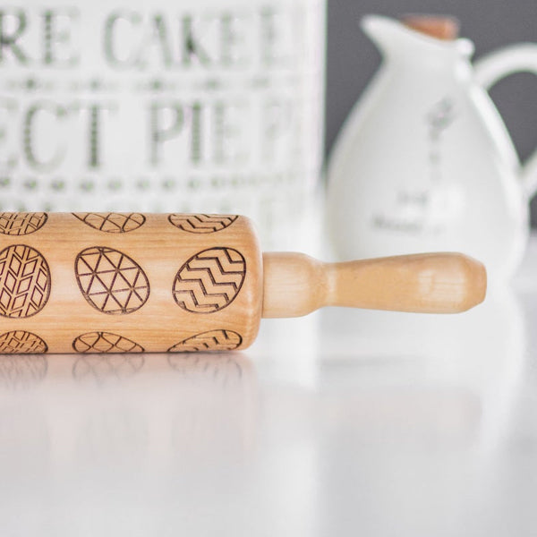 Easter Egg Patterned Rolling Pin