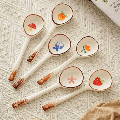 Ceramic Soup Spoon