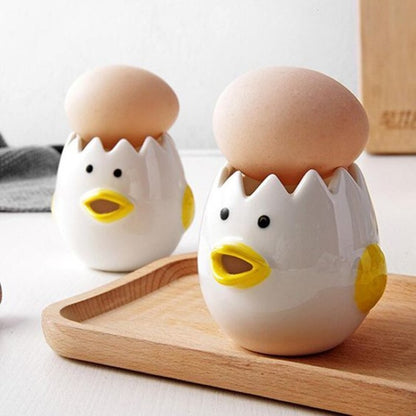 Creative Ceramic Egg White Yolk Separator