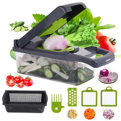 8 Blades Vegetable Food Chopper