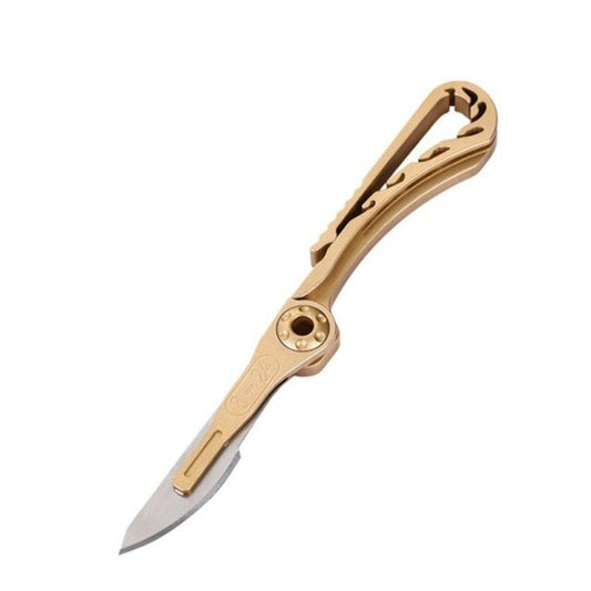 Brass Key Chain With Portable Tool