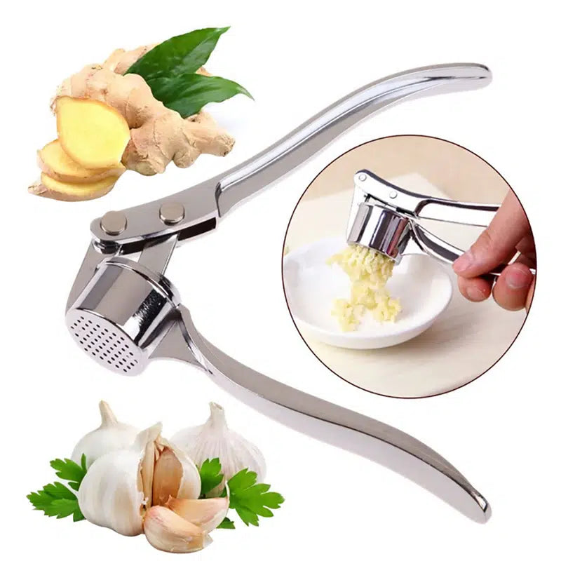 Zinc Alloy Manual Garlic Press