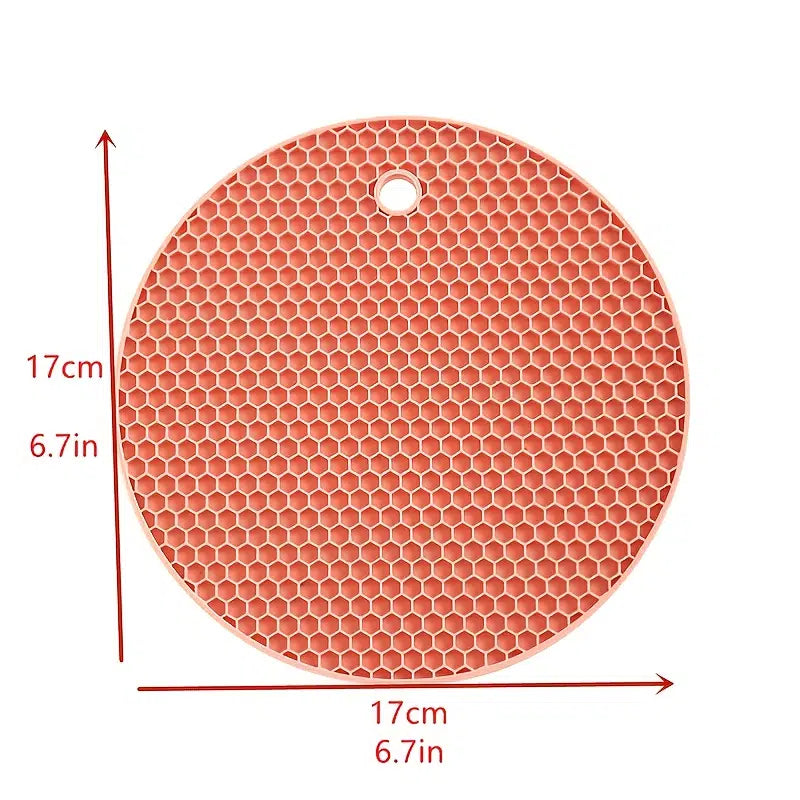 6.7" Non-Slip Honeycomb Shaped Mat