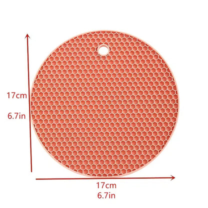 6.7" Non-Slip Honeycomb Shaped Mat