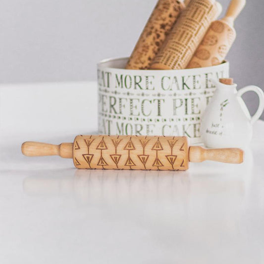 Geometry Patterned Rolling Pin