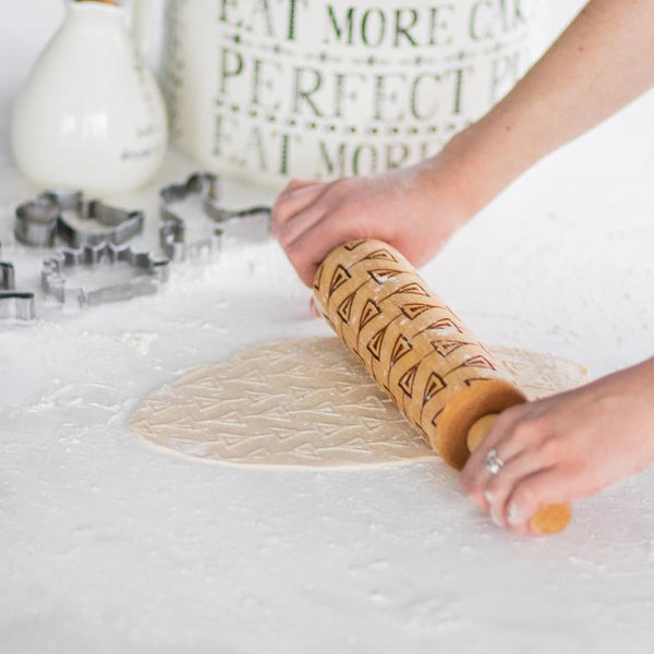 Geometry Patterned Rolling Pin