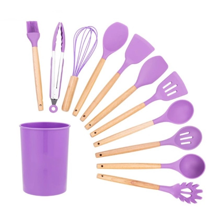 Silicone Kitchen Utensils Set