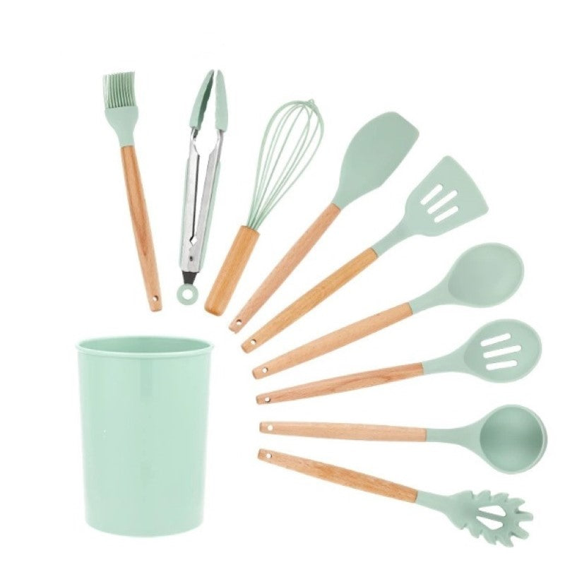 Non-Stick Silicone Kitchen Utensils Set