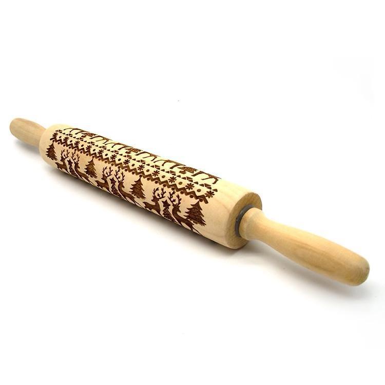 Christmas 3D Rolling Pin