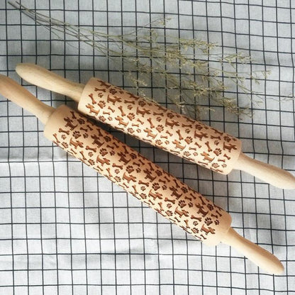 Christmas 3D Rolling Pin