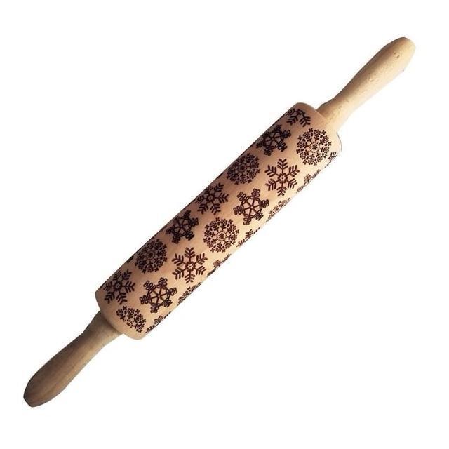 Christmas 3D Rolling Pin