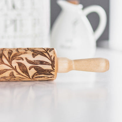 Leaves Patterned Rolling Pin