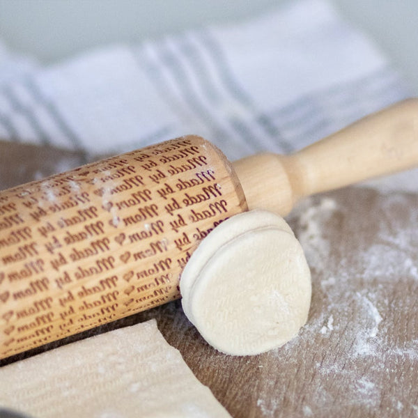 Made by Mom Patterned Rolling Pin