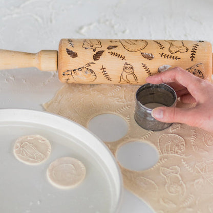 Cute Sloth Patterned Rolling Pin