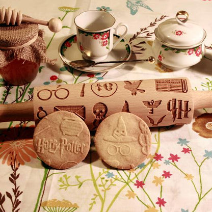 Wizard Embossed Rolling Pin