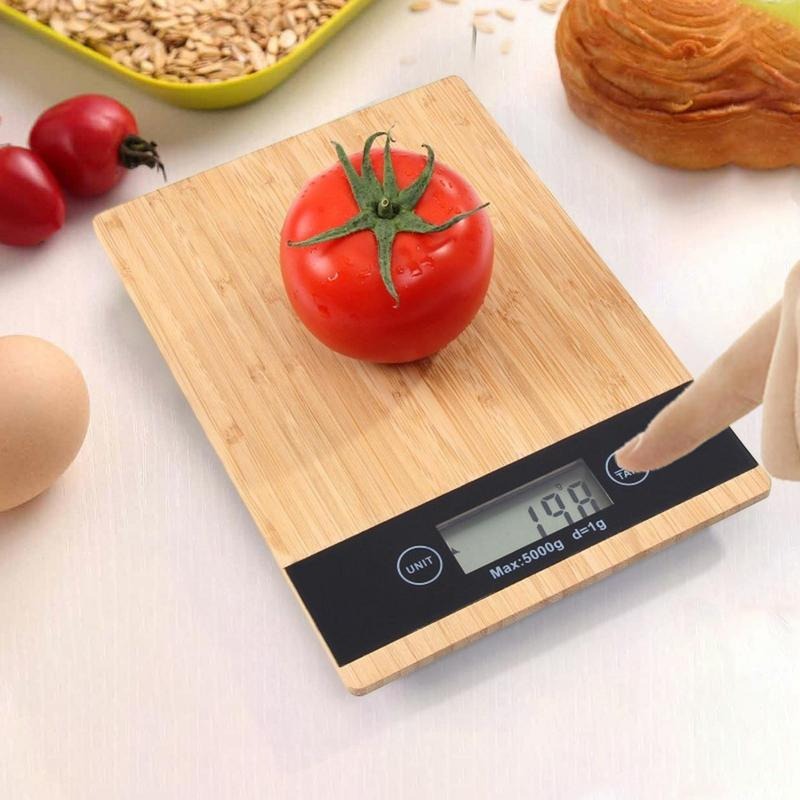 Wooden Digital Kitchen Scale